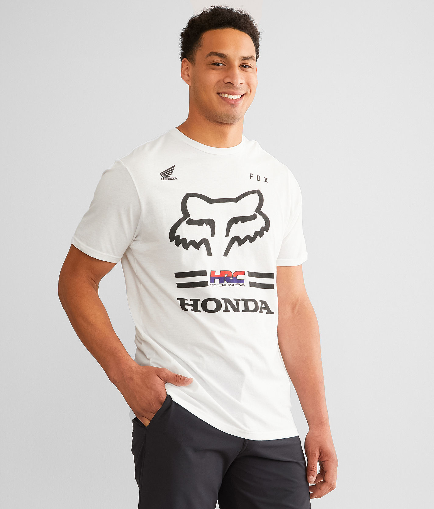 Fox Racing Honda T-Shirt - Men's T-Shirts in Optic White | Buckle