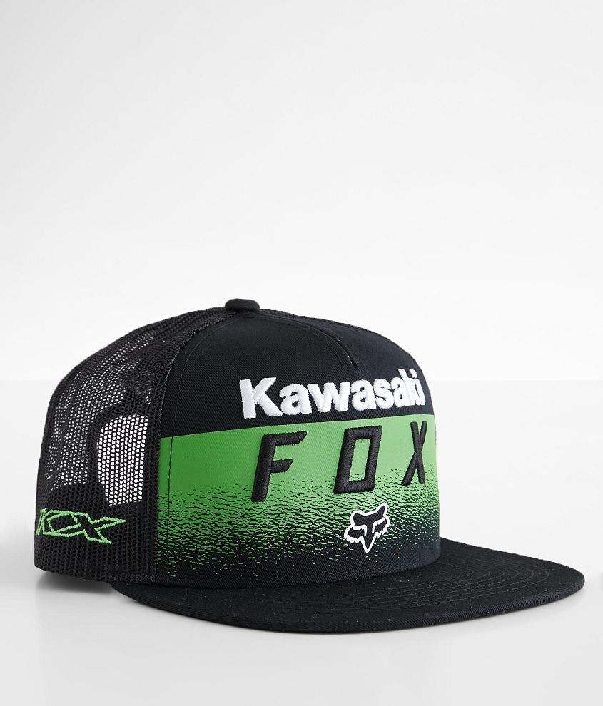 Fox Racing Kawasaki Trucker Hat front view