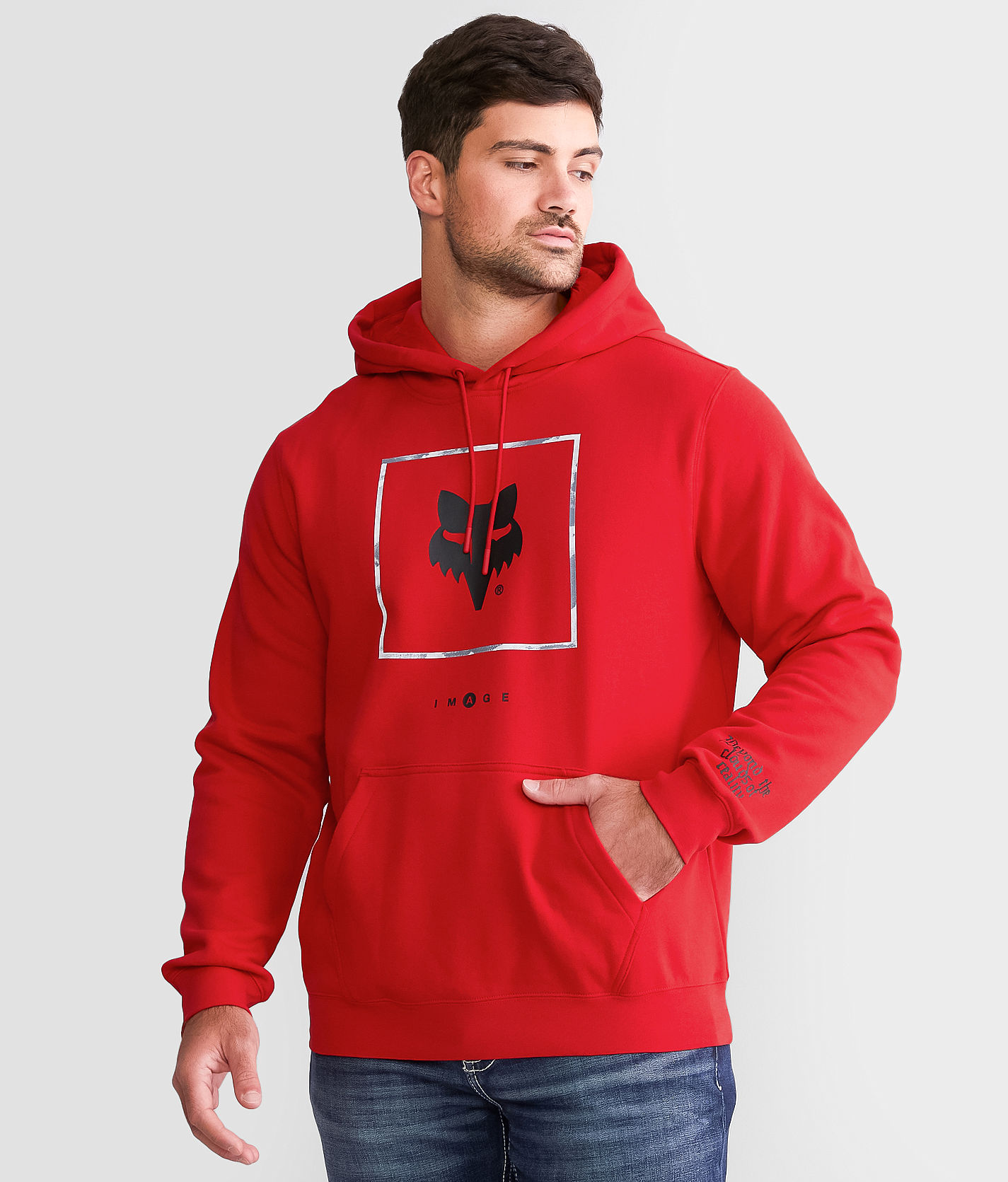 Fox hoodie red sale