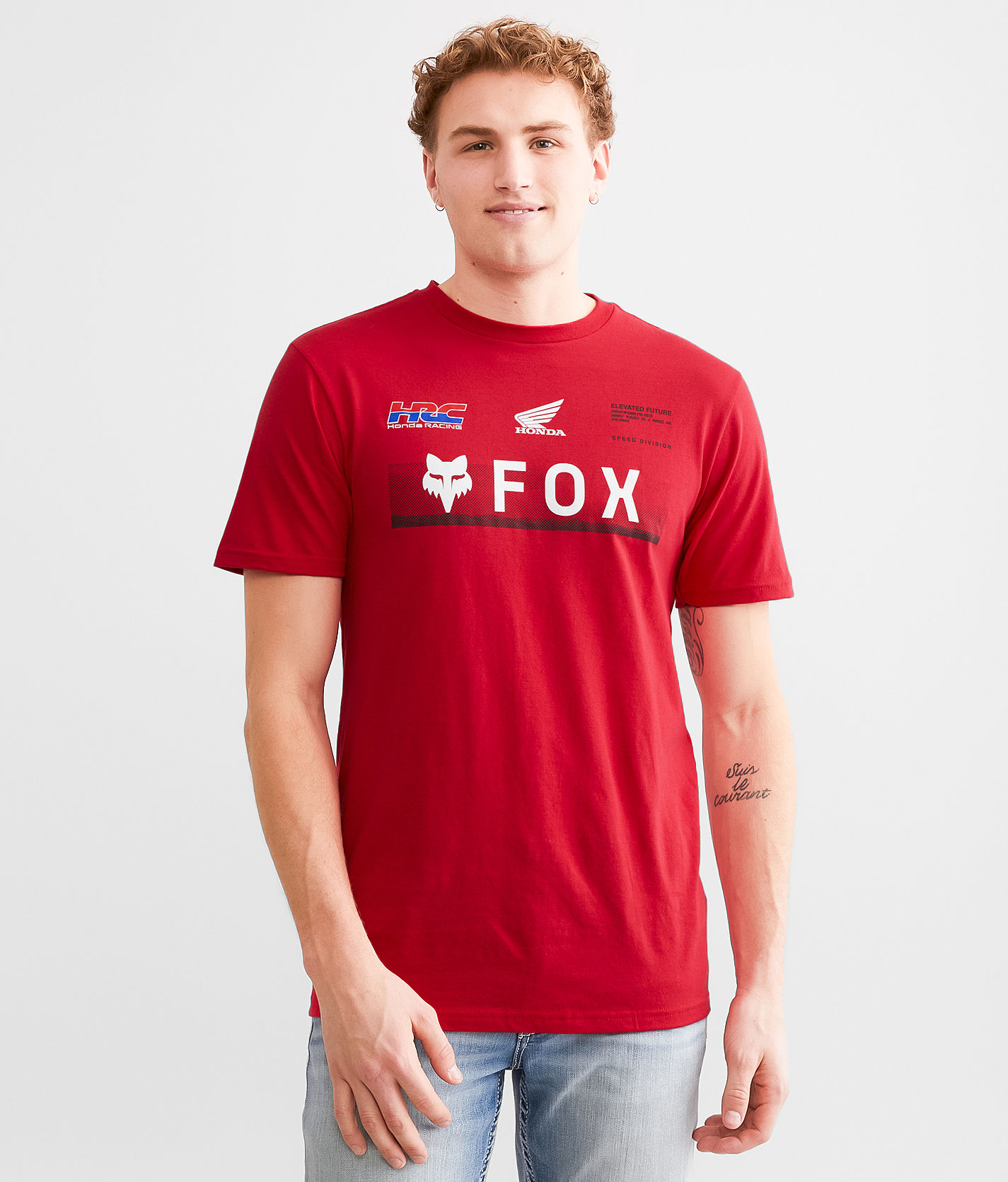 Fox Honda Premium T-Shirt - Men's Graphic T-Shirts in Flame Red