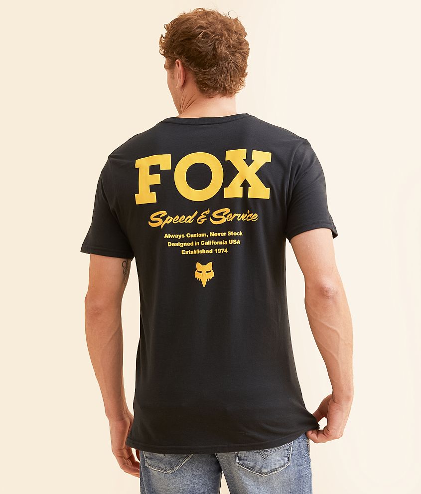 Fox Speed & Service T-Shirt front view