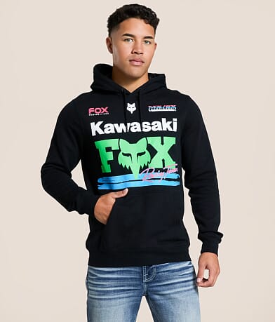 Fox Kawasaki Hooded Sweatshirt front view