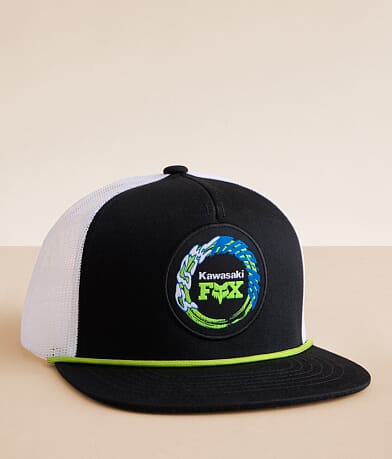 Fox Kawasaki Trucker Hat front view