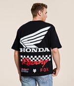 Fox Honda Oversized T-Shirt - Men's T-Shirts in Black | Buckle