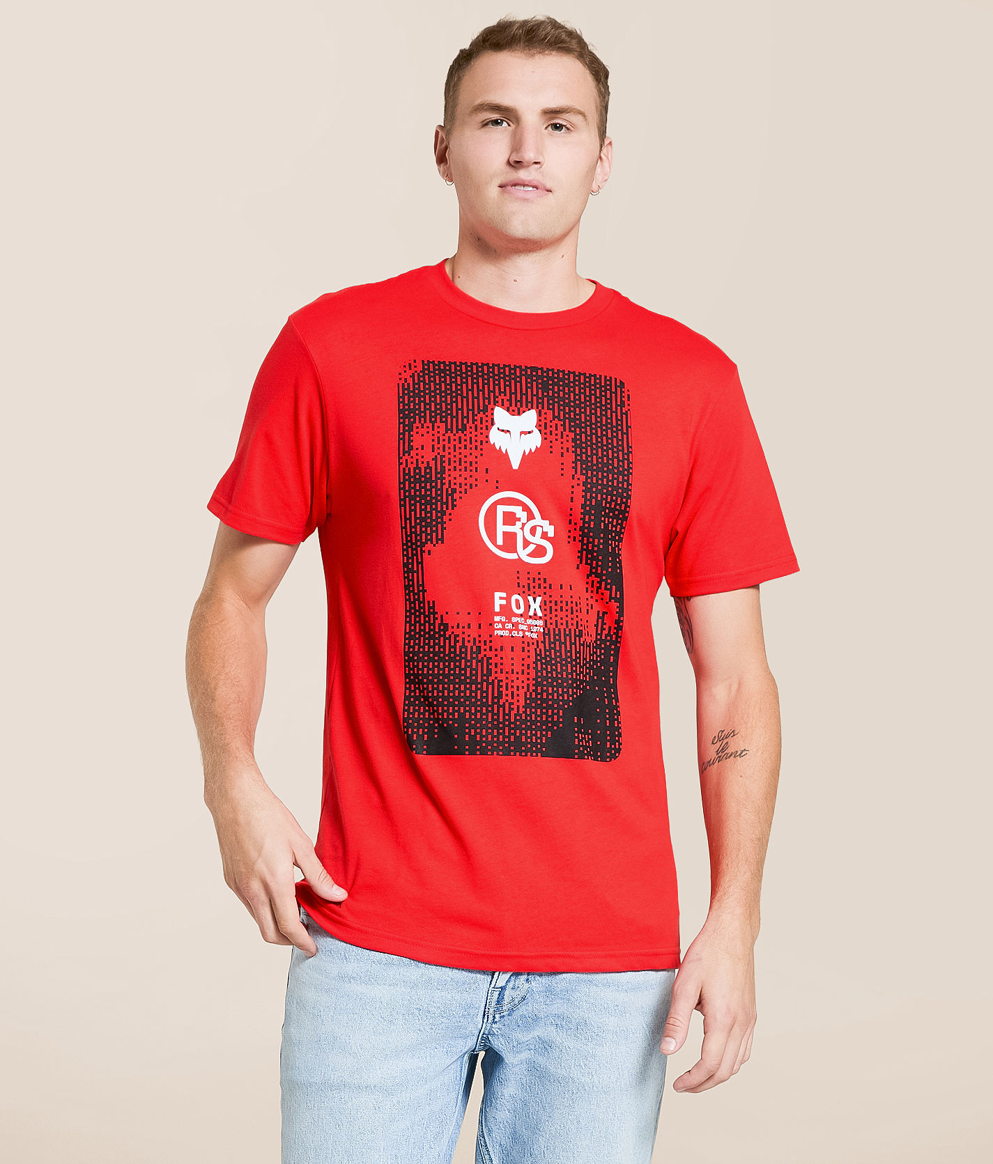 Fox Premium T-Shirt - Men's Graphic T-Shirts in Red | Buckle