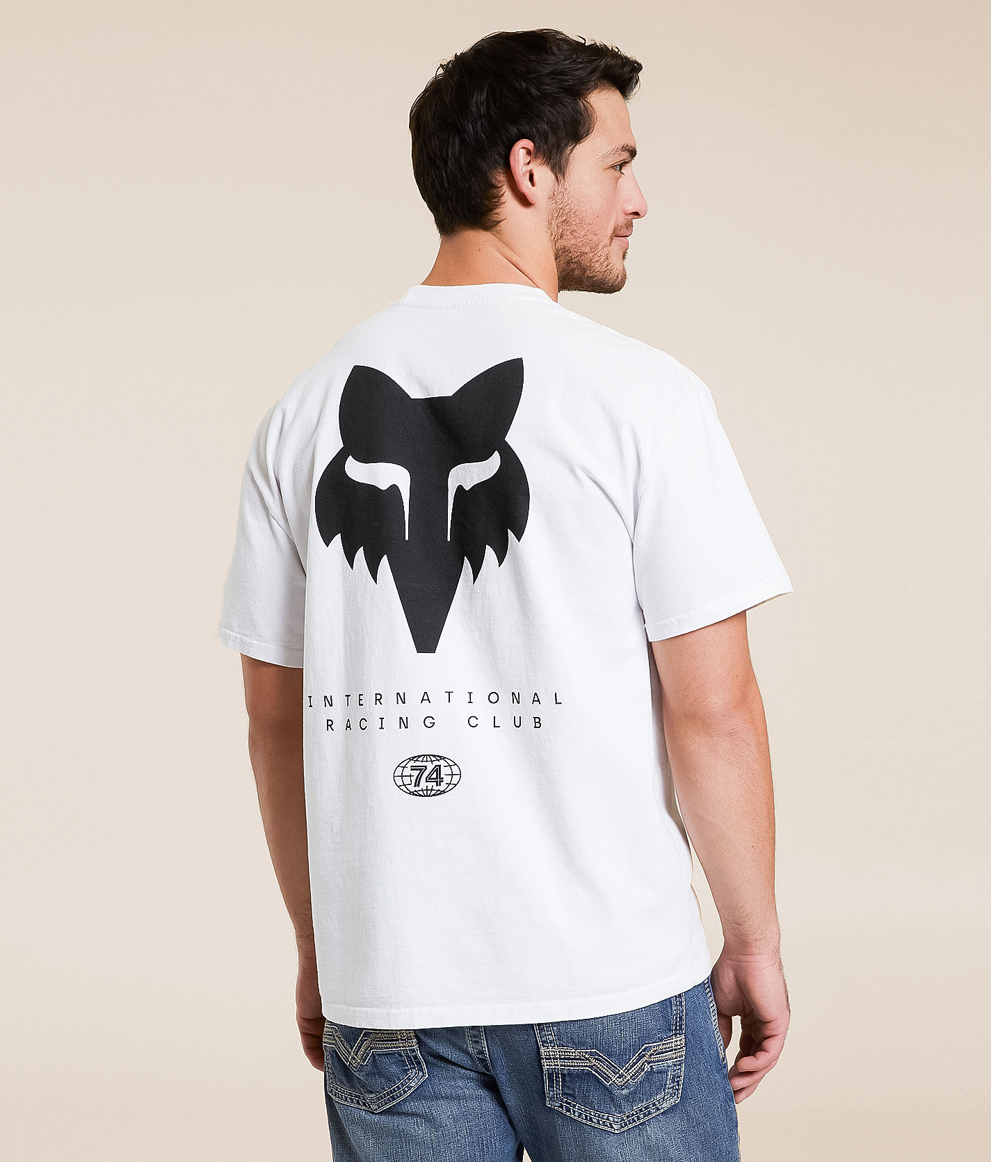 Fox Club T-Shirt - Men's Graphic T-Shirts in White | Buckle