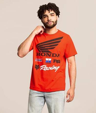 Fox Honda 195 Original T-Shirt - Men's Graphic T-Shirts in Off