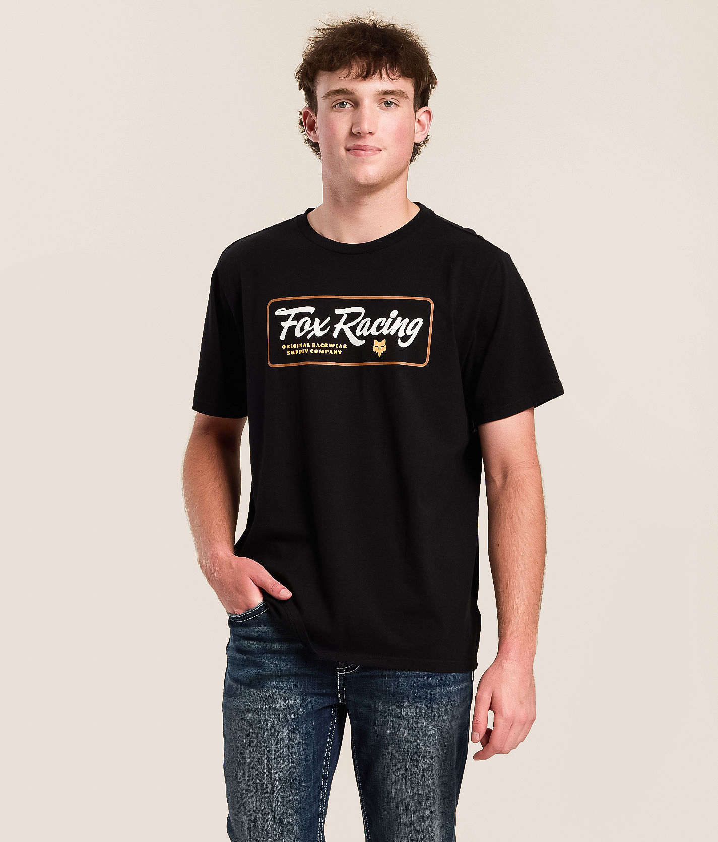 Fox Fuel 195 Original T-Shirt - Men's Graphic T-Shirts in Black