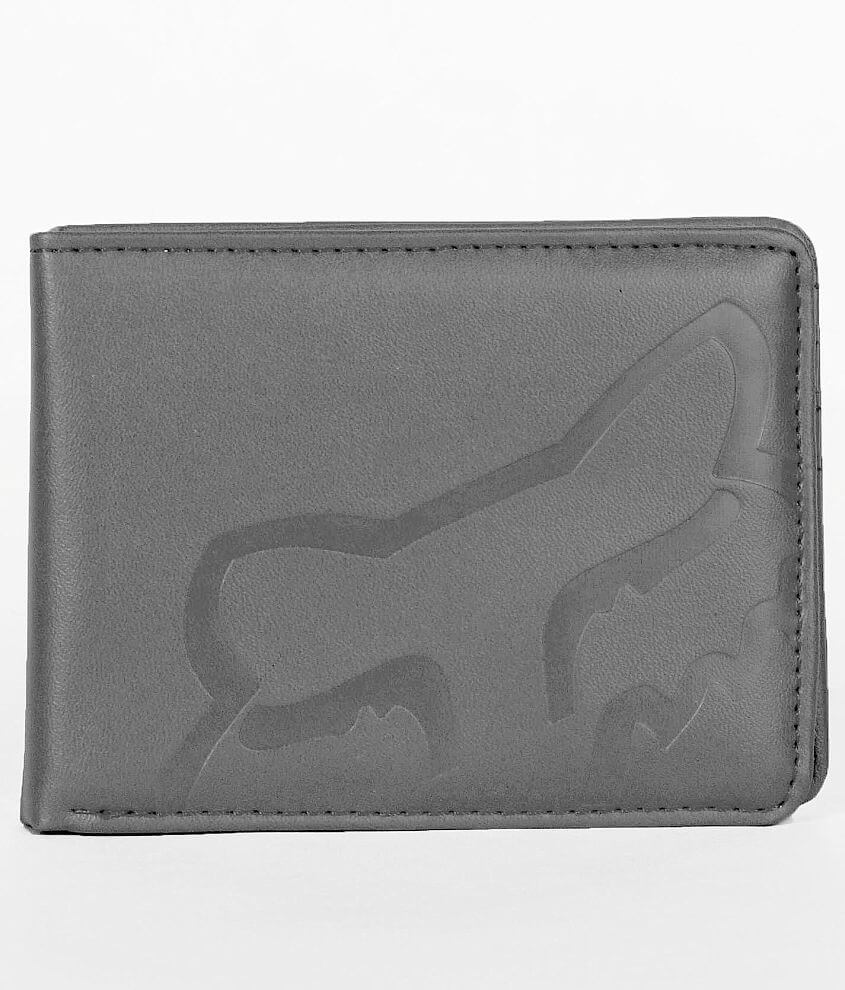 Fox Crackling Wallet - Men's Bags in Black Orange