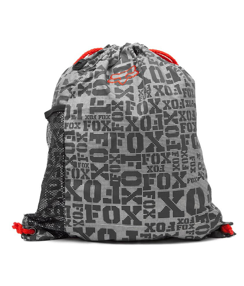 Fox Impact Drawstring Bag front view