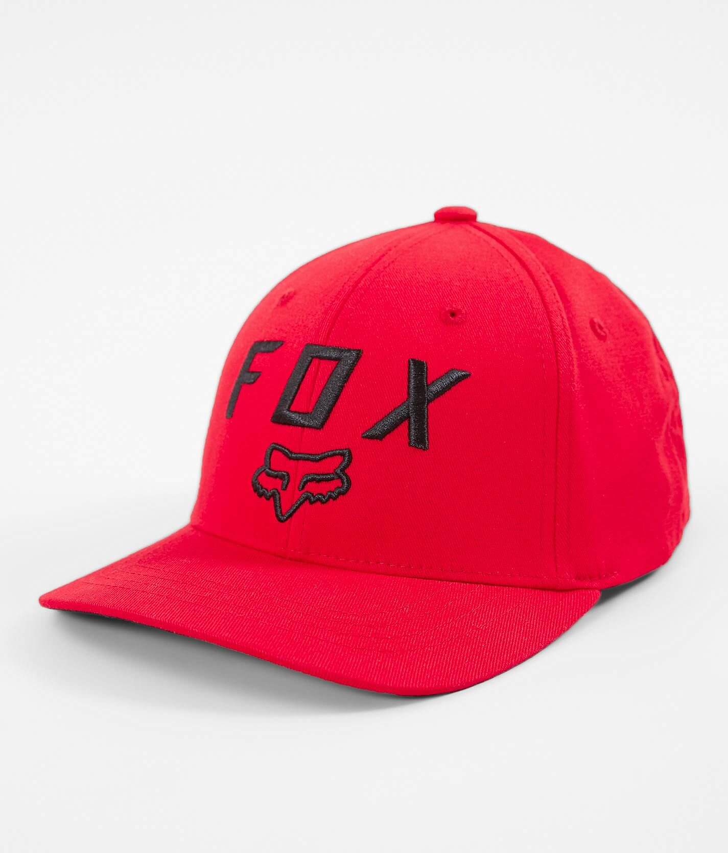 Fox Transposition Flexfit Hat Black Orange | [en