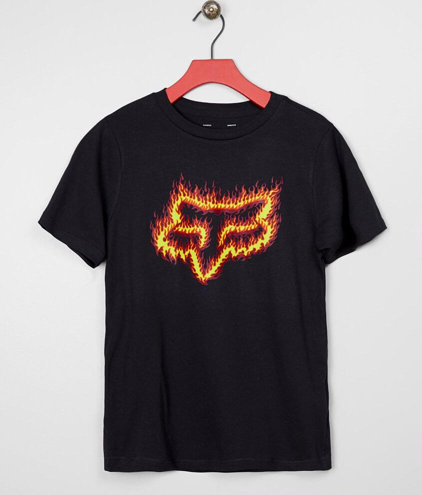 Boys - Fox Flame Head T-Shirt front view