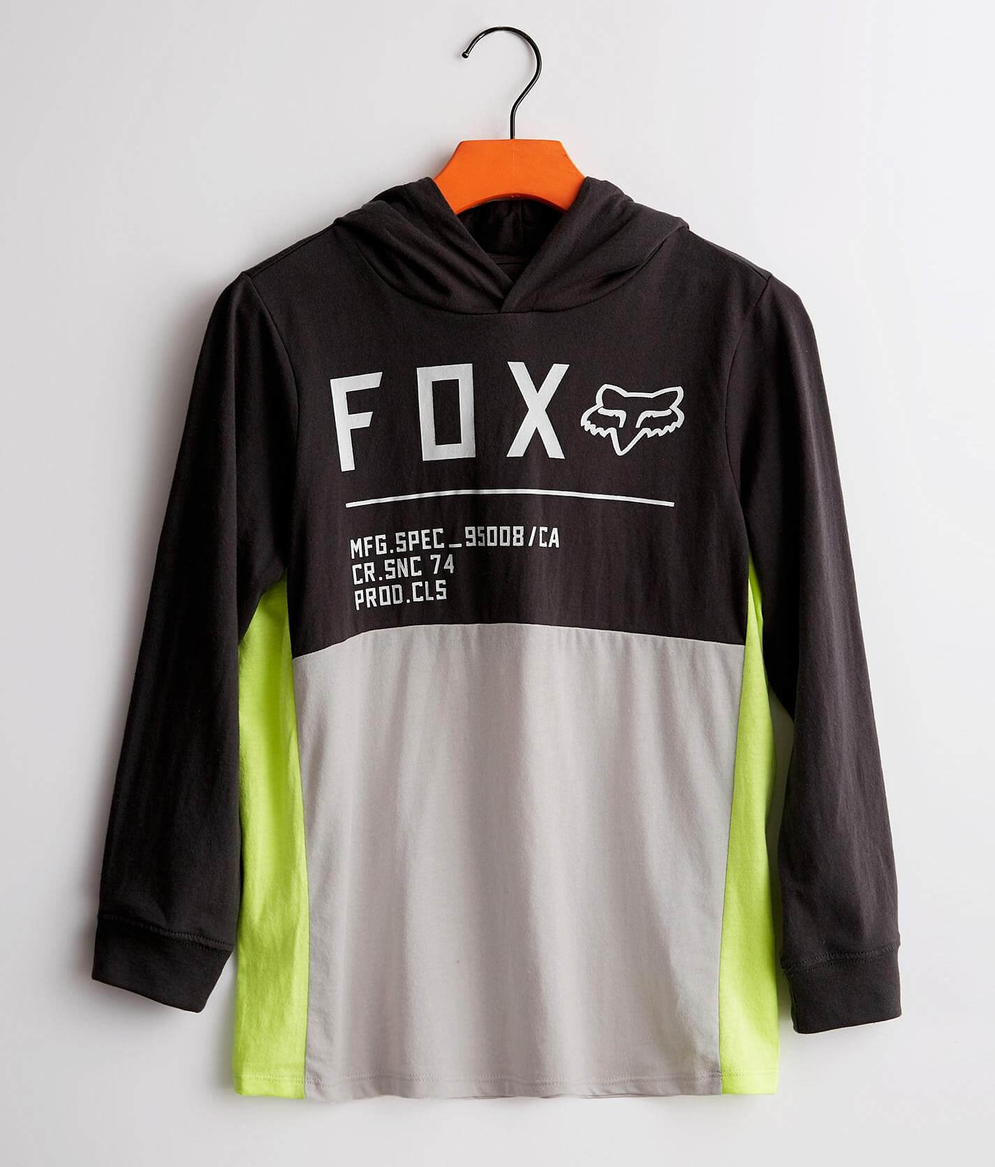 boys fox racing hoodie