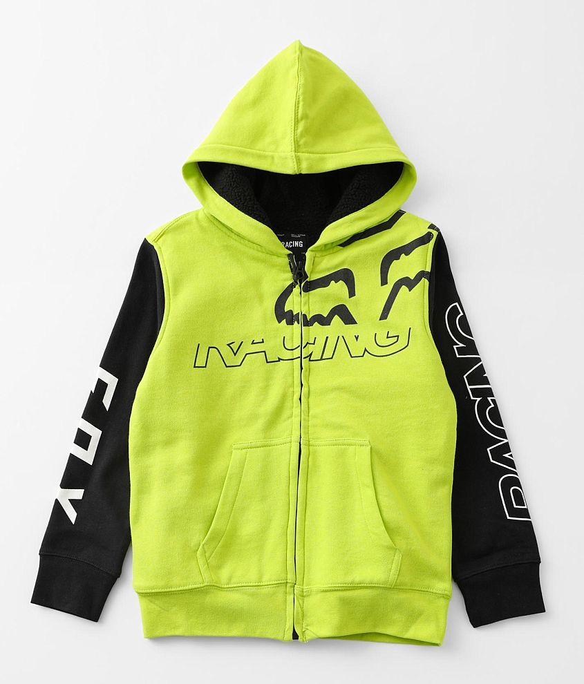 Yellow fox racing store hoodie