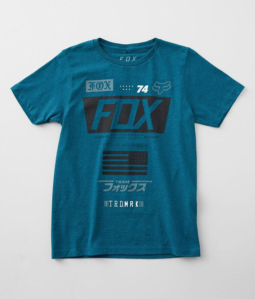 Boys - Fox Union Cut T-Shirt front view