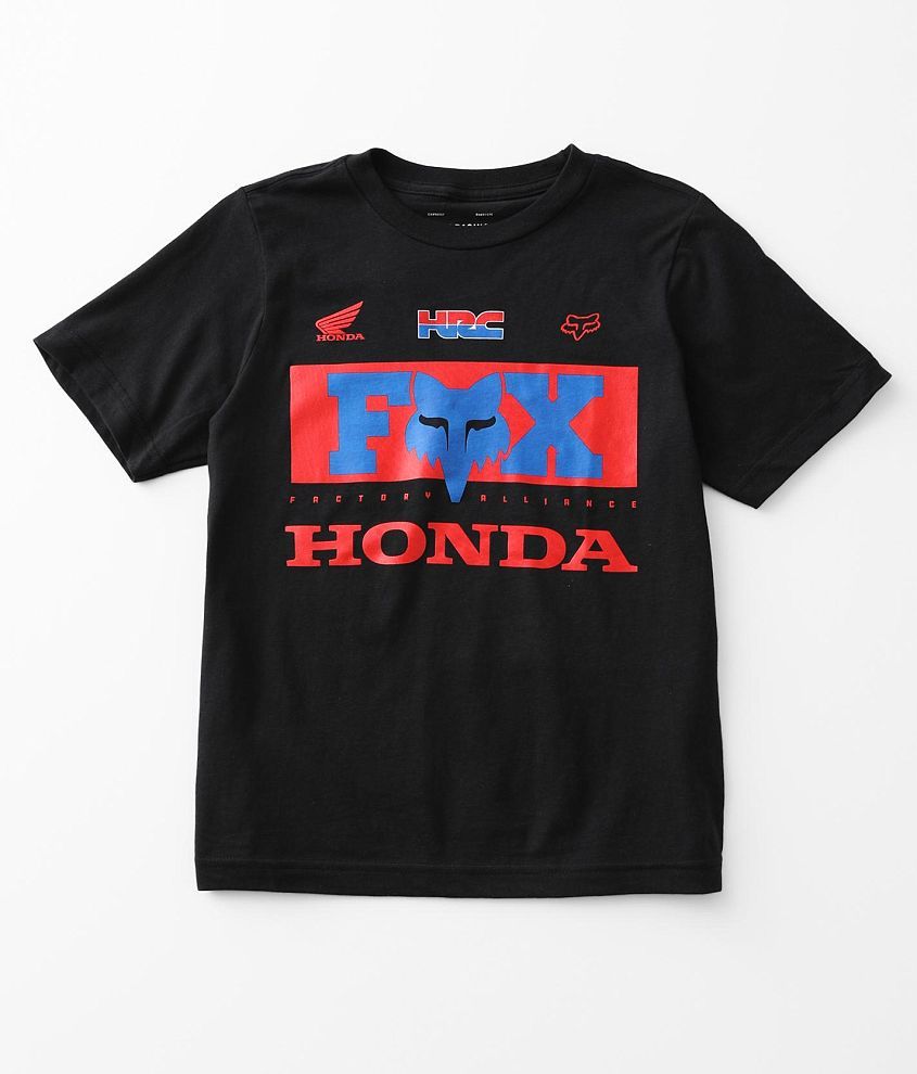 Boys - Fox Racing Honda T-Shirt front view