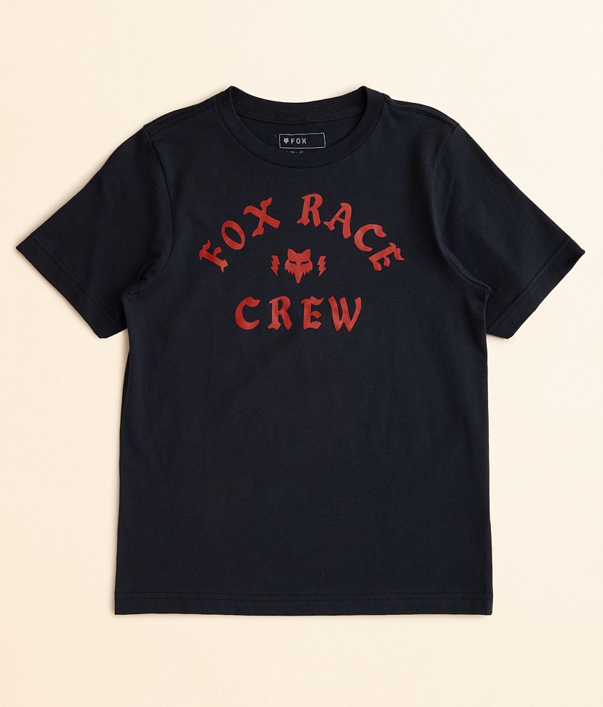 Boys - Fox Race Crew T-Shirt front view