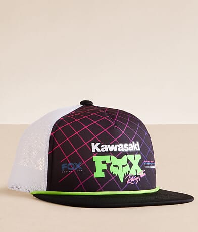 Fox Boys - Kawasaki Trucker Hat front view