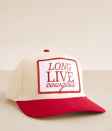Friday Feelin' Long Live Cowgirls Baseball Hat front view