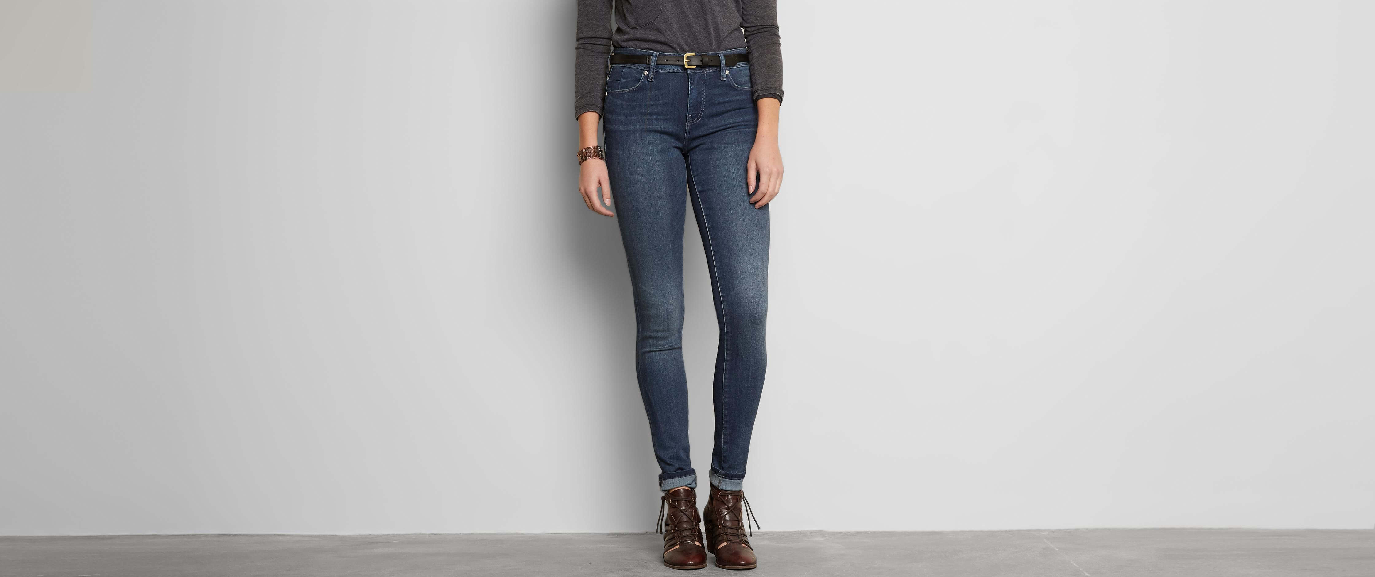 Buckle Black Fit 76 Skinny Stretch Jean Clothing in Anzio