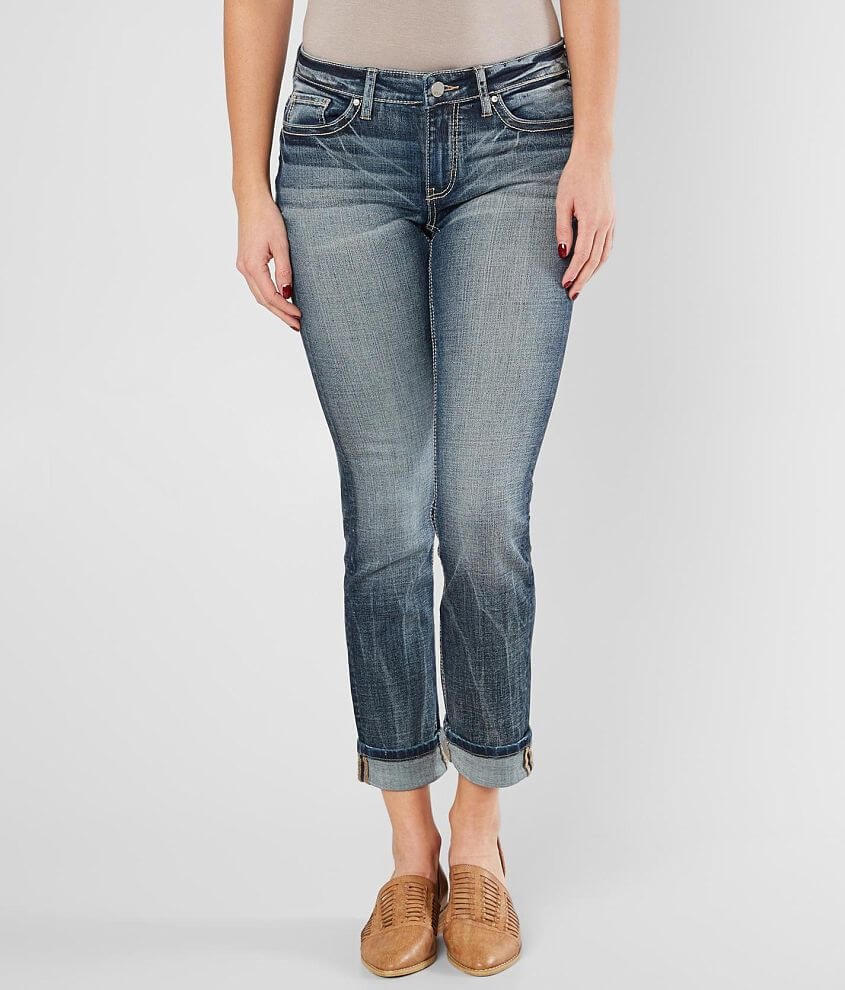 BKE Payton Ankle Straight Stretch Jean front view
