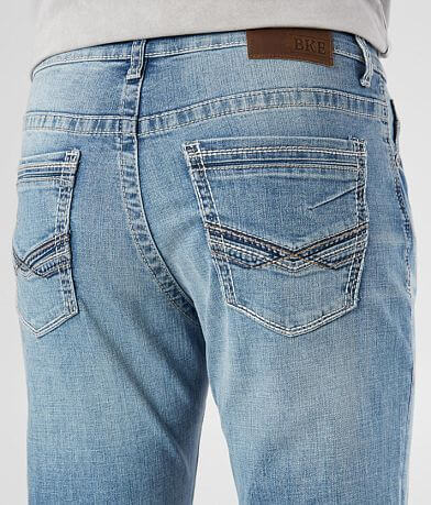 BKE Tyler Straight Stretch Jean back pocket view