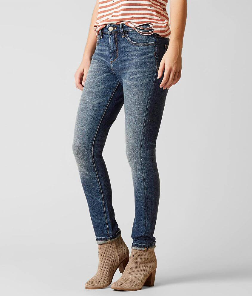 Gilded Intent High Rise Skinny Stretch Jean front view