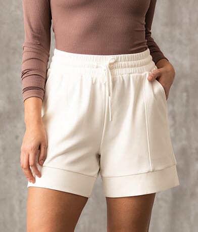 Buckle Black High Rise Short FULL_LEFT_SIDE