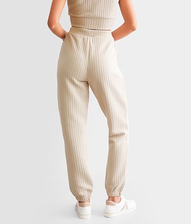 Gilded Intent Quilted Stitch Jogger BACK