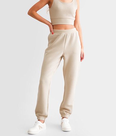 Gilded Intent Quilted Stitch Jogger front view