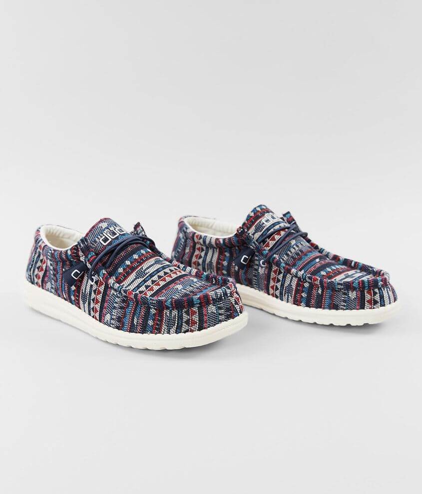 Hey Dude Wally Southwestern Shoe - Men's Shoes in Native | Buckle