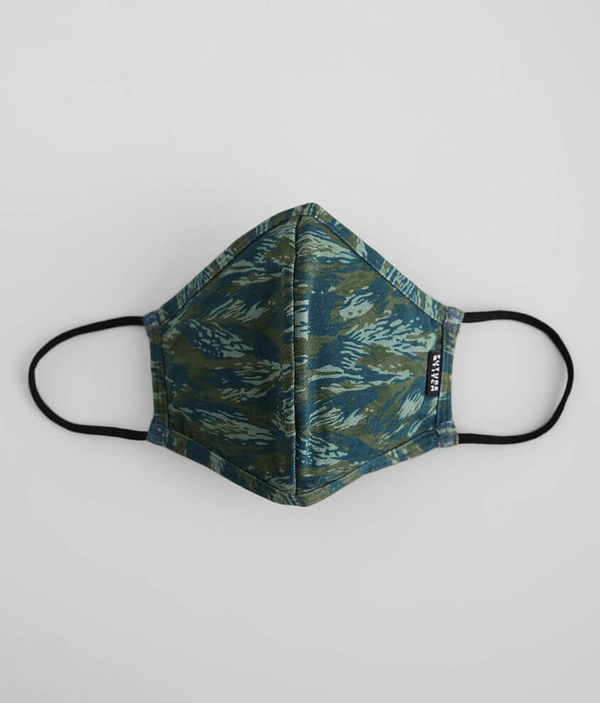 Future Stitch Camo Face Mask front view