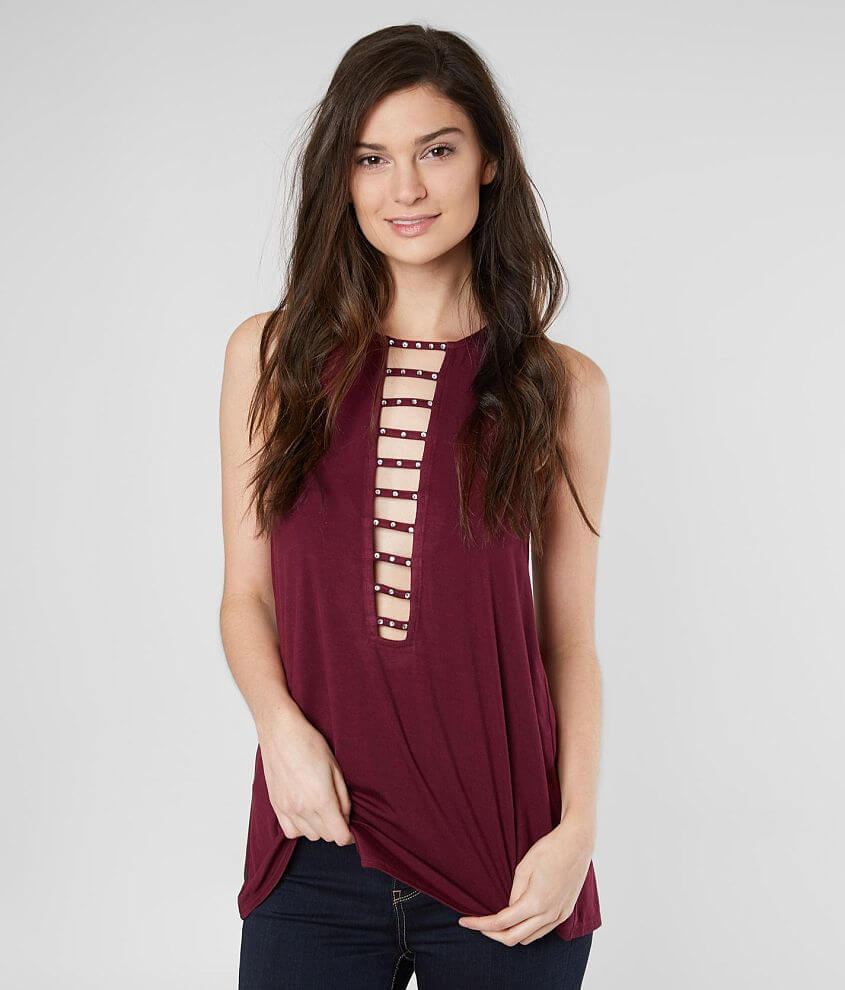 rhinestone tank top forever 21