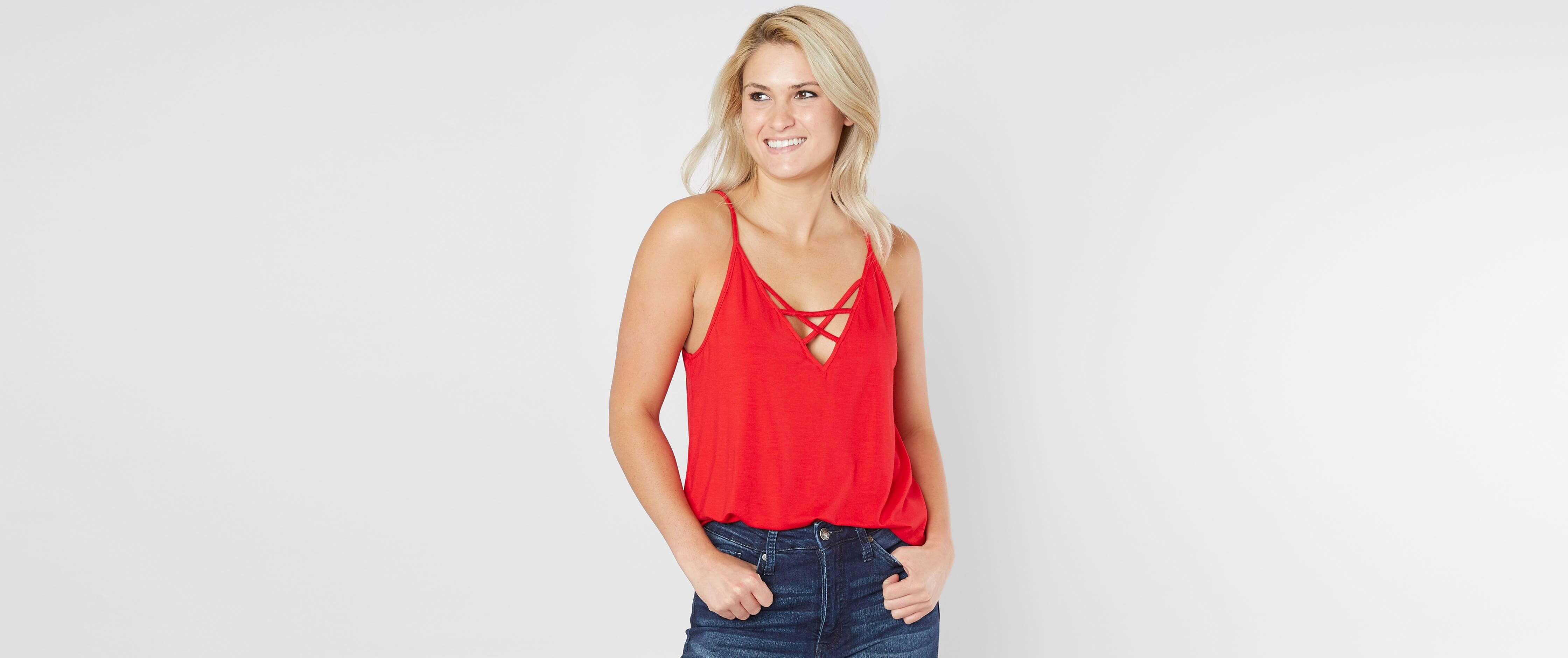 トップス L.G.B. back cross tank top L.G.B - Cross tank top – L'OBSCUR