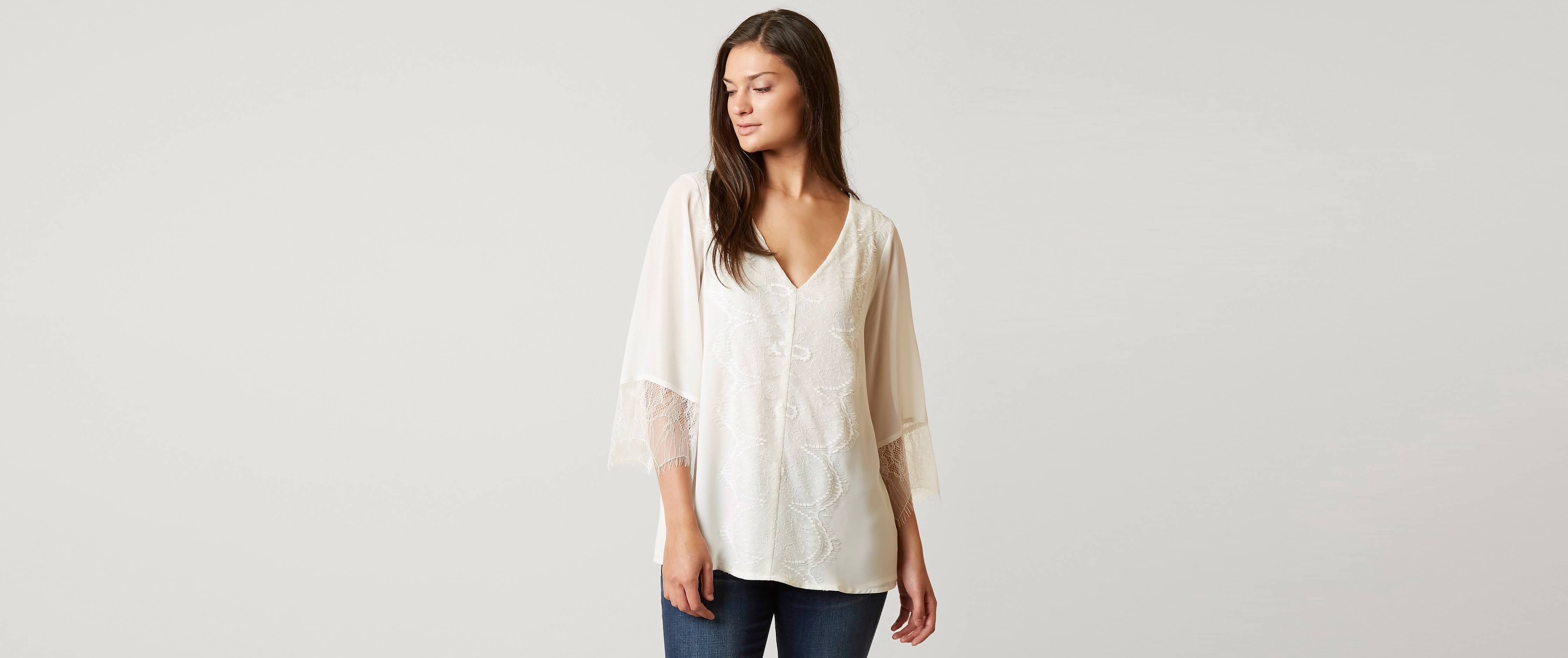 Image of BKE Boutique Gauze Top