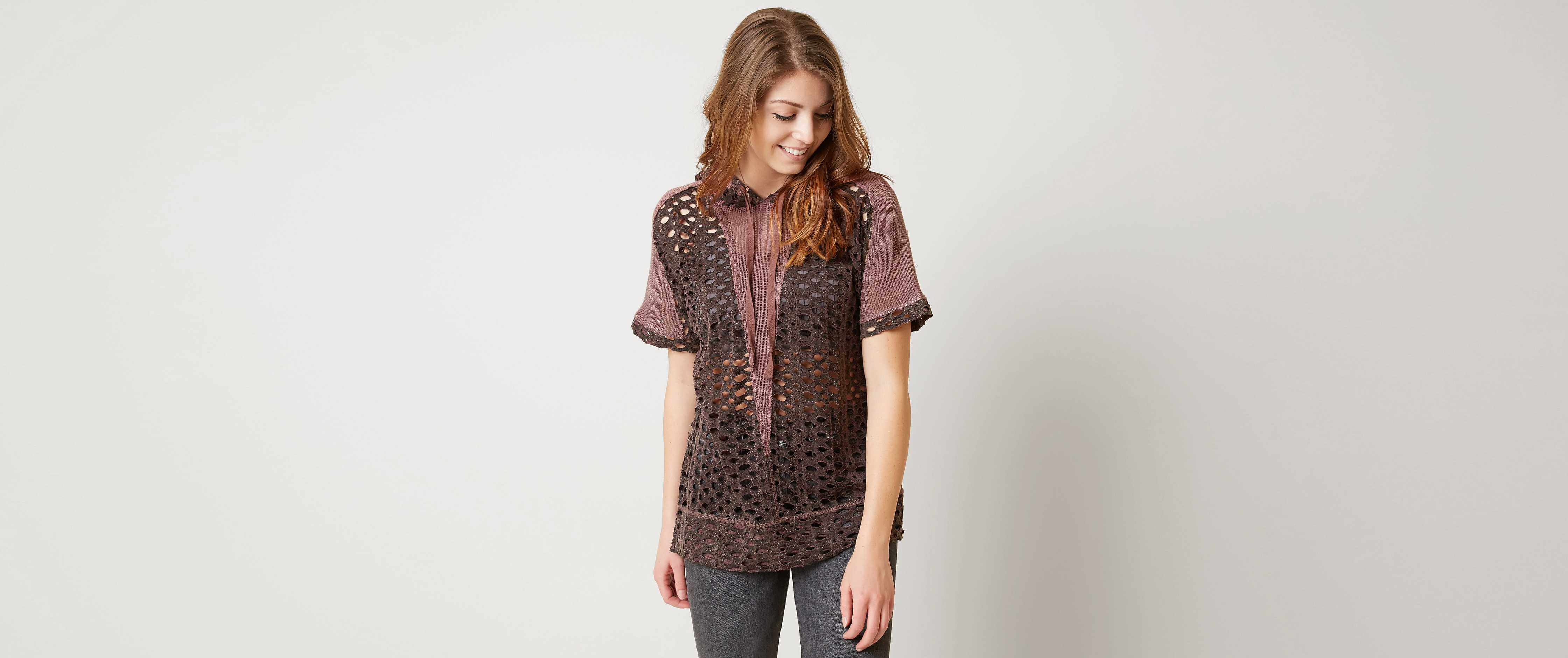 Gilded Intent Pieced Hoodie