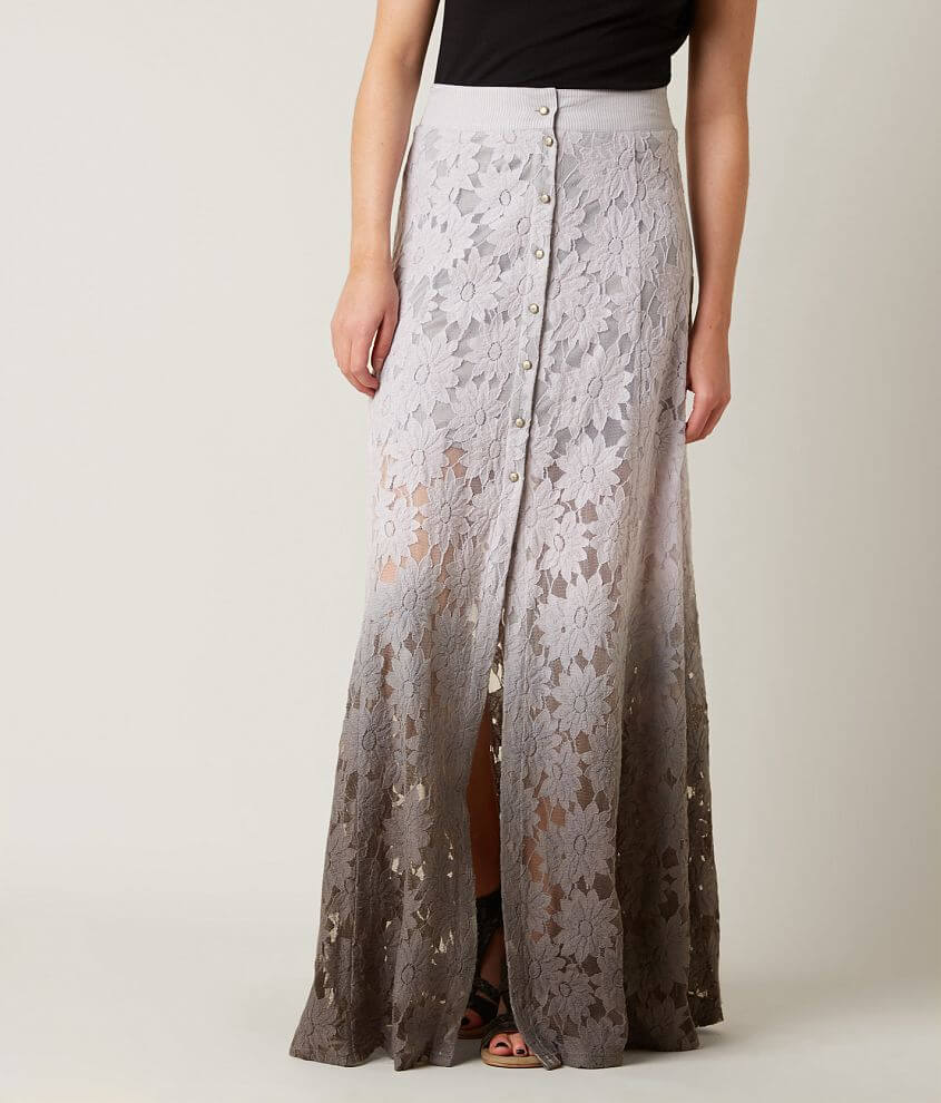Gimmicks Lace Maxi Skirt front view