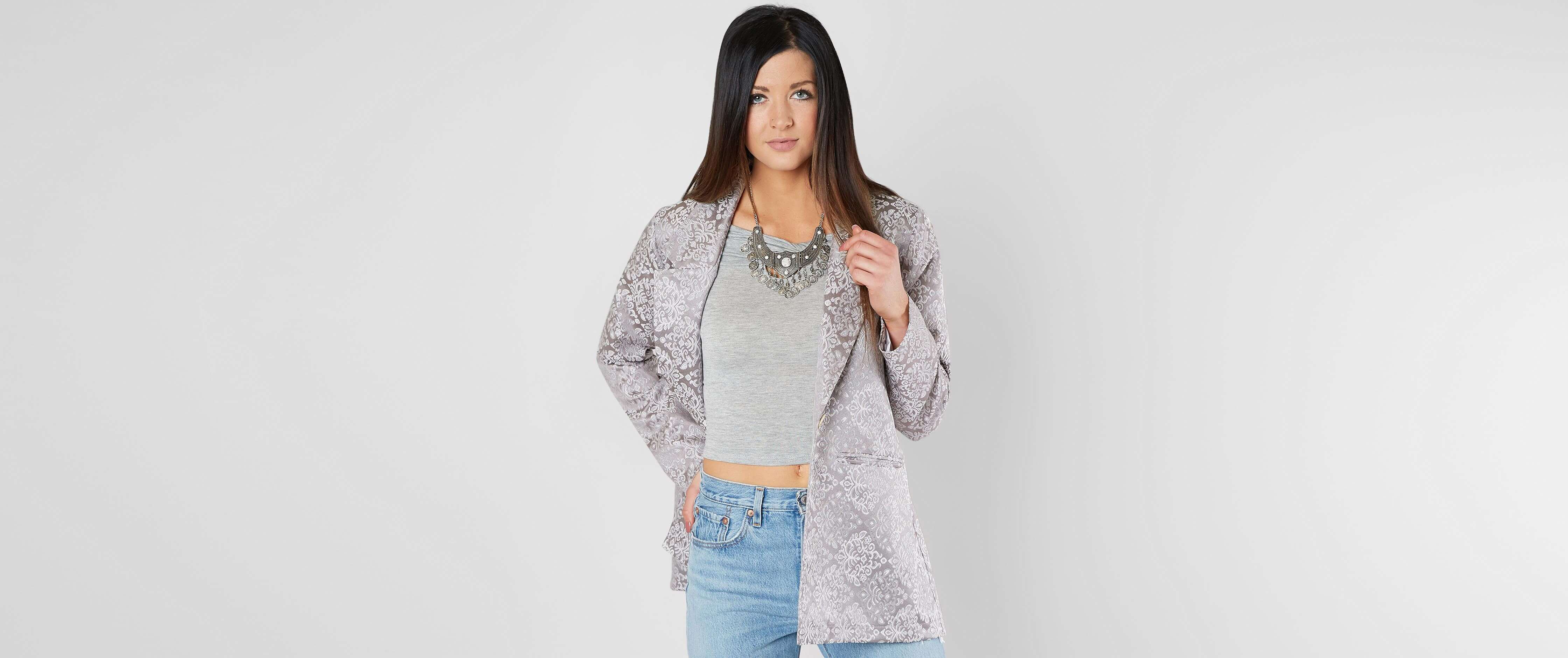 Image of Gimmicks Embroidered Blazer