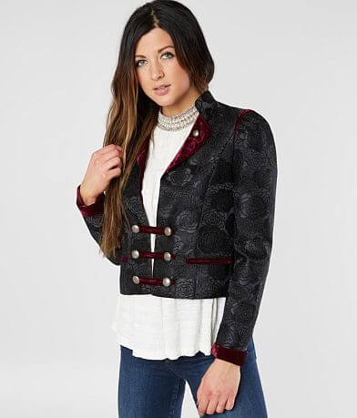 Gimmicks Floral Tapestry Blazer misc detail 1 view