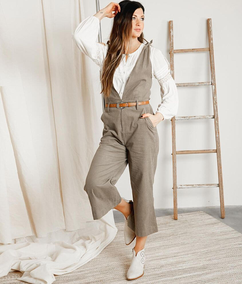 Women's cheap corduroy jumpsuit