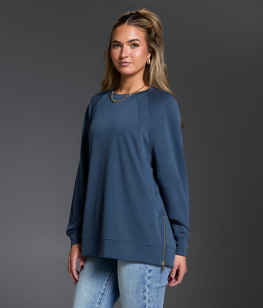 Side Zip Pullover - thumbnail 2