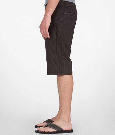 Buckle Black Pinstripe Short FULL_LEFT_SIDE