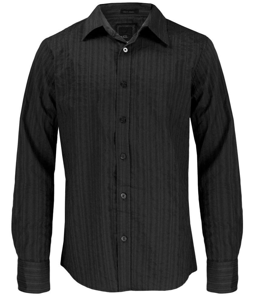 BKE Clayton Button Front Shirt front view