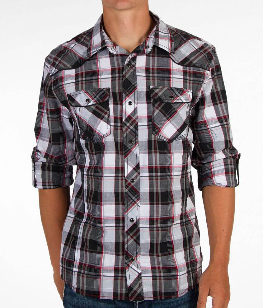 BKE Dodge City Relaxed Fit Shirt front view
