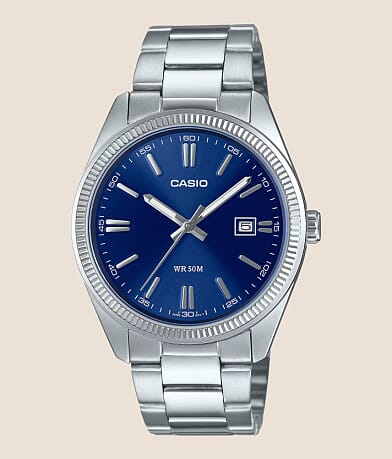 Casio Vintage MTP Watch front view