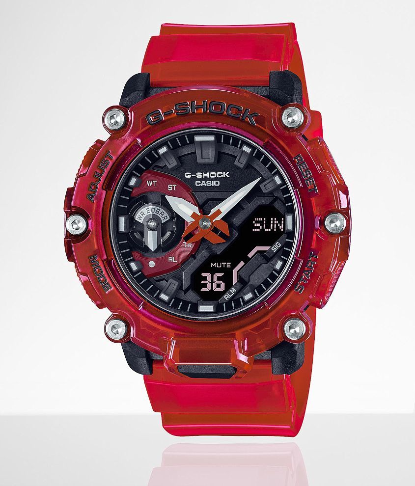 G-Shock GA2200SKL Watch - Men's Watches in Red | Buckle
