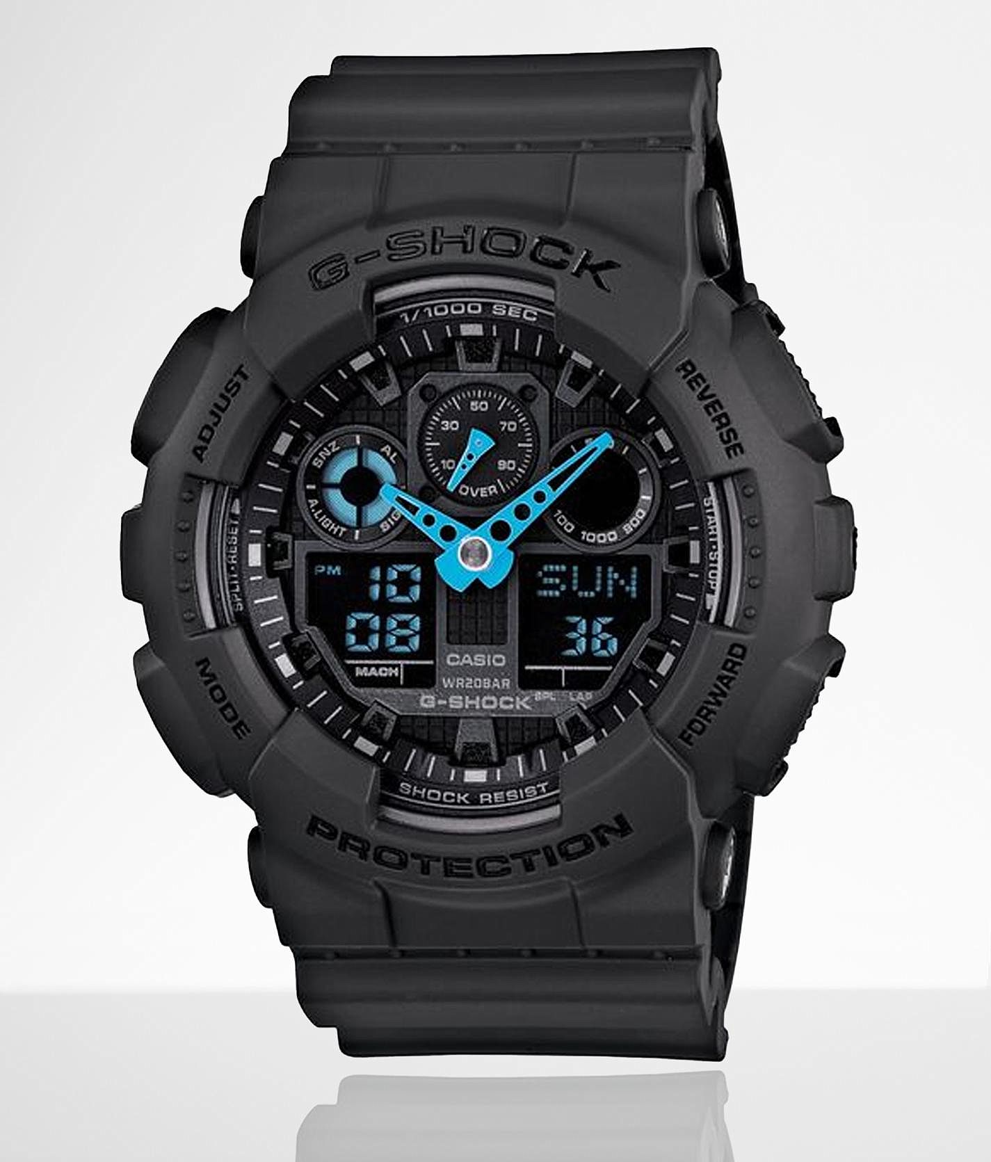 G Shock GA100C 8A Watch Men s Watches in Charcoal Buckle