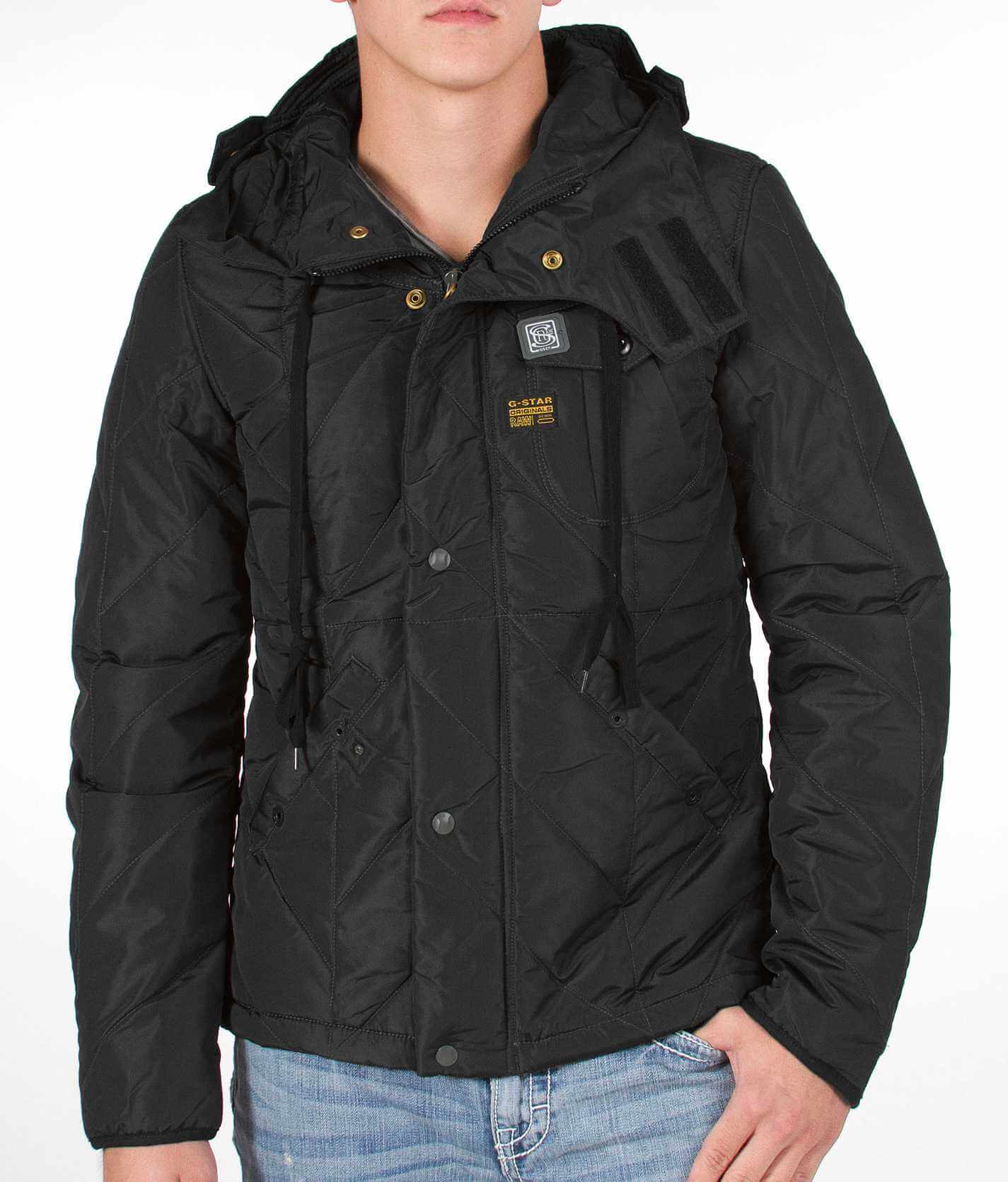g star raw hooded jacket