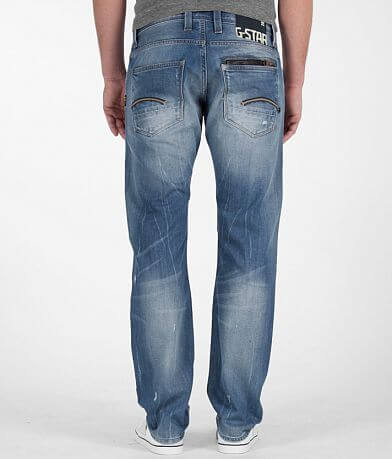 G-Star RAW Attacc Straight Jean back view