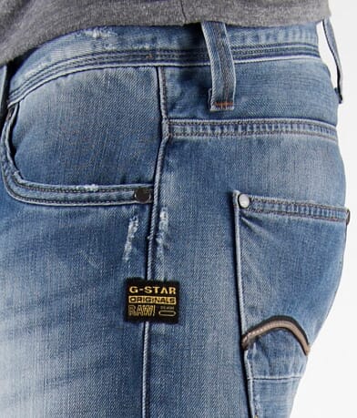 G-Star RAW Attacc Straight Jean left detail view